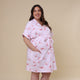 Coral Organic Maternity Robe - Thumbnail 7