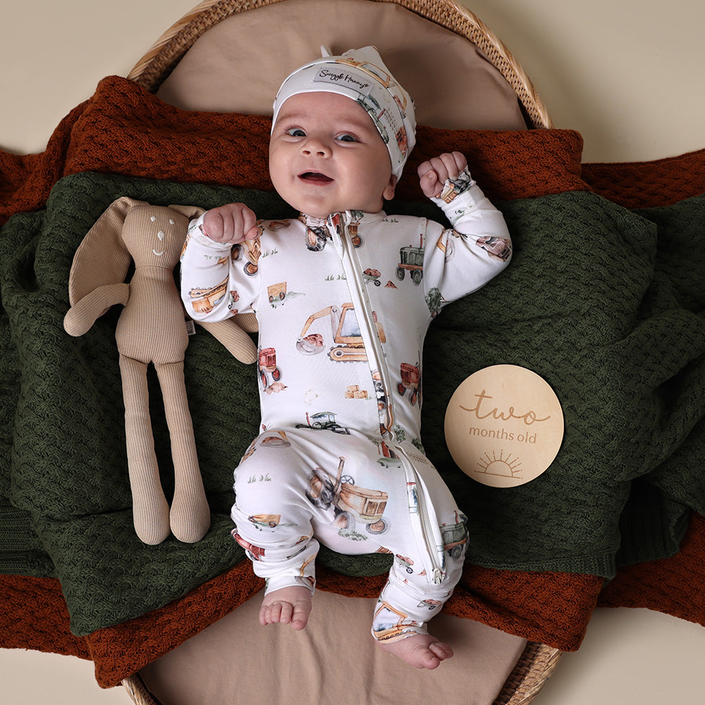sandhcollc Organic Bamboo Zippy Romper sandhcollc Organic Bamboo Zippy Romper