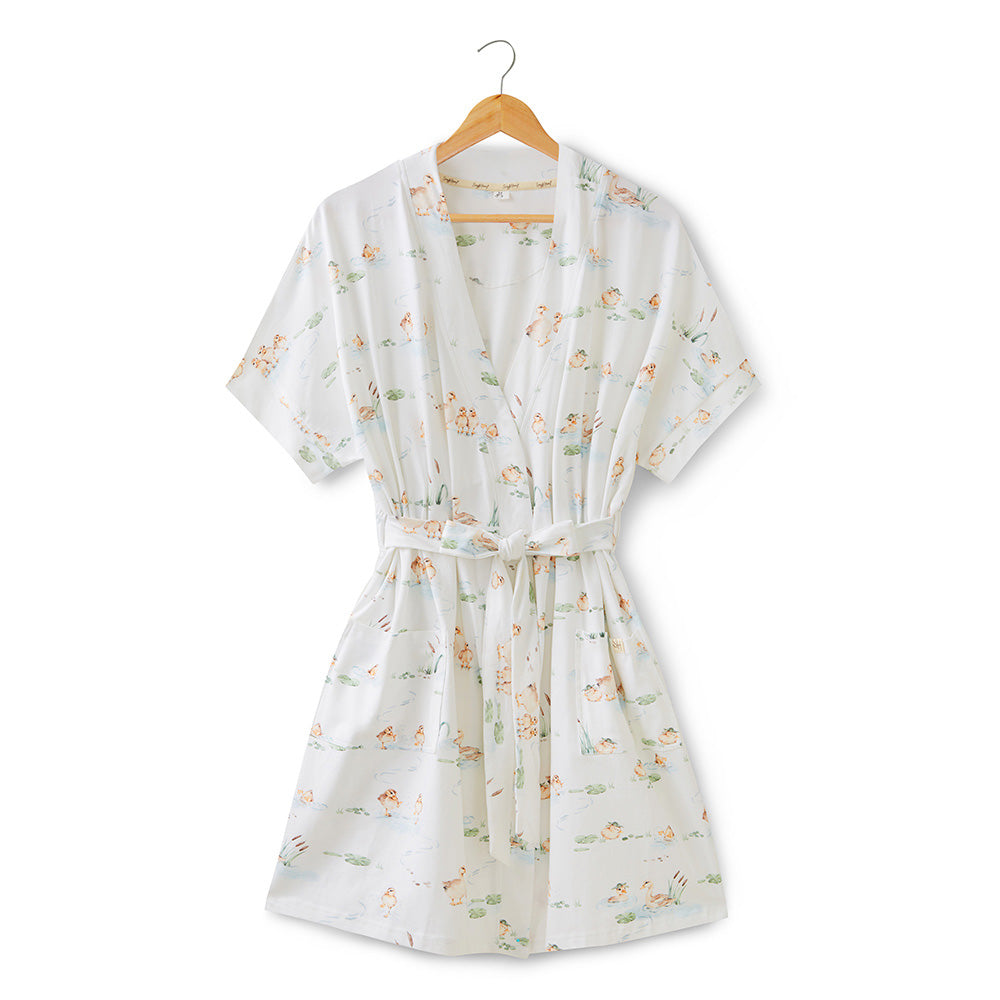 Duck Pond Organic Maternity Robe | Snuggle Hunny