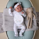 Duck Pond Organic Snuggle Sleepsuit Zip Footie - Thumbnail 4