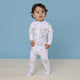 Duck Pond Organic Snuggle Sleepsuit Zip Footie - Thumbnail 10