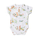 Easter Bunnies Short Sleeve Organic Bodysuit - Thumbnail 2