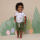 Easter Bunnies Short Sleeve Organic Bodysuit - Thumbnail 3