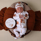 Lion Organic Snuggle Sleepsuit Zip Footie - Thumbnail 1