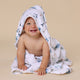 Ocean Organic Hooded Baby Towel - Thumbnail 3