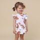 Rosebud Short Sleeve Organic Dress - Thumbnail 3