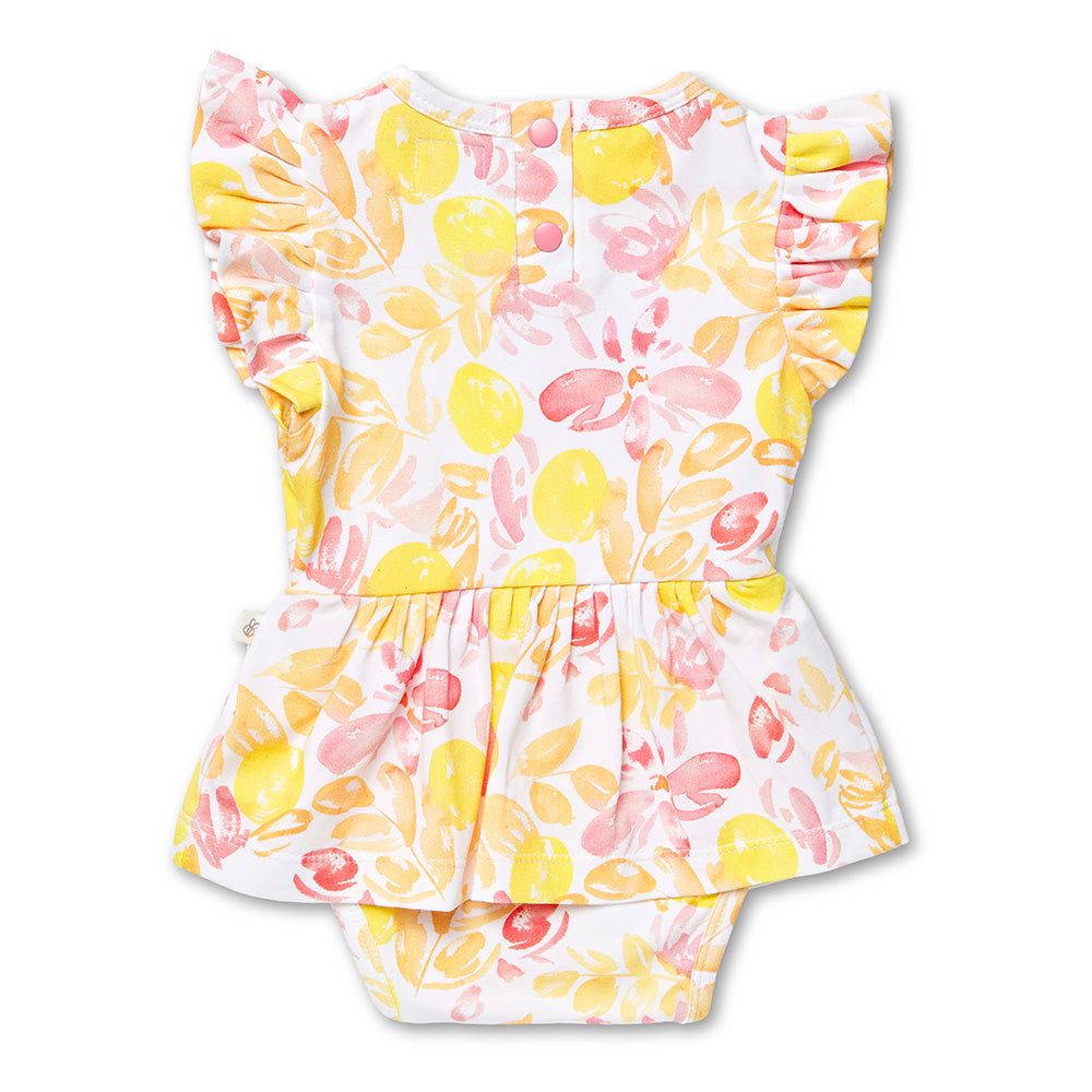 Sofia Short Sleeve Organic Dress - View 5