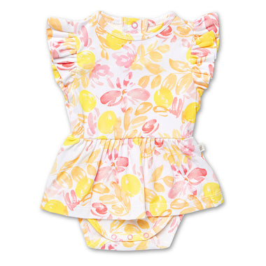 Sofia Short Sleeve Organic Dress | Snuggle Hunny