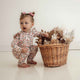Spring Floral Organic Growsuit-Snuggle Hunny