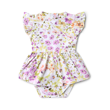 Isla Short Sleeve Organic Dress | Snuggle Hunny
