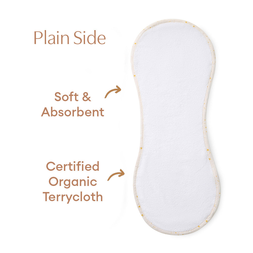 Stardust Organic Cotton Burp Cloth - View 6