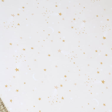 Stardust Organic Bassinet Sheet / Change Pad Cover | Snuggle Hunny