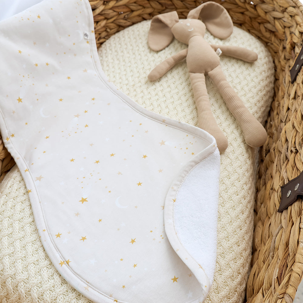 Stardust Organic Cotton Burp Cloth - View 1