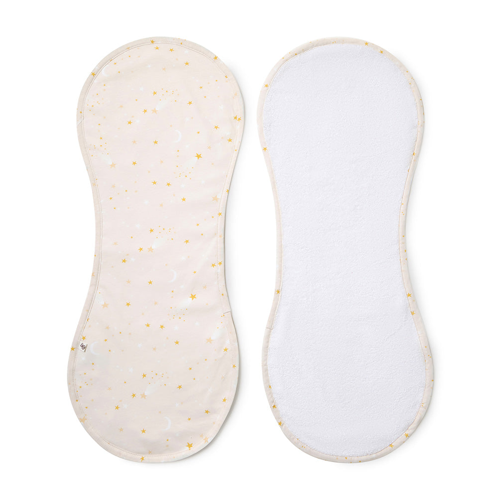 Stardust Organic Cotton Burp Cloth - View 2