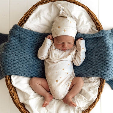 Stardust Long Sleeve Organic Bodysuit | Snuggle Hunny