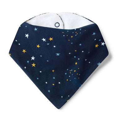 Starry Night Organic Dribble Bib | Snuggle Hunny