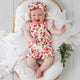 Strawberry Organic Snuggle Overall Shorts - Thumbnail 1