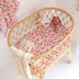Strawberry Organic Bassinet Sheet / Change Pad Cover-Snuggle Hunny