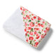 Strawberry Organic Hooded Baby Towel - Thumbnail 2