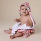 Strawberry Organic Hooded Baby Towel - Thumbnail 7