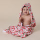Strawberry Organic Baby Towel & Wash Cloth Set - Thumbnail 3