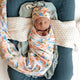 Summer Palm Organic Muslin Wrap - Thumbnail 1
