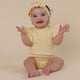 Sunlight Short Sleeve Organic Bodysuit with Frill - Thumbnail 10