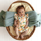 Sunny Citrus Short Sleeve Organic Dress - Thumbnail 12