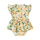 Sunny Citrus Short Sleeve Organic Dress - Thumbnail 2
