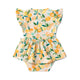 Sunny Citrus Short Sleeve Organic Dress - Thumbnail 8