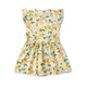 Sunny Citrus Short Sleeve Organic Dress - Thumbnail 9