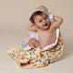 Sunny Citrus Organic Baby Towel & Wash Cloth Set - Thumbnail 6