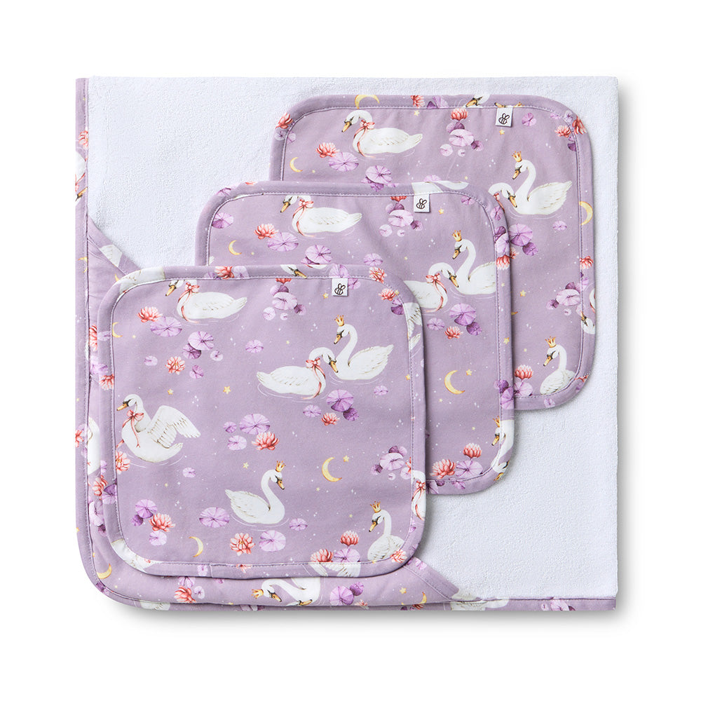 Eucalypt Organic Baby Towel & Wash Cloth Set