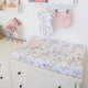 Sweet Swallows Organic Bassinet Sheet / Change Pad Cover - Thumbnail 3