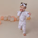 Sweet Swallows Organic Snugglesuit Convertible Romper with Frill - Thumbnail 5