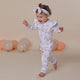 Sweet Swallows Organic Snugglesuit Convertible Romper with Frill - Thumbnail 10
