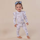 Sweet Swallows Organic Snugglesuit Convertible Romper with Frill - Thumbnail 4