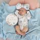 Sweet Swallows Long Sleeve Organic Bodysuit with Frill - Thumbnail 8