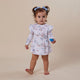 Sweet Swallows Long Sleeve Organic Dress - Thumbnail 9