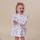 Sweet Swallows Long Sleeve Organic Dress - Thumbnail 4