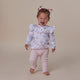Baby Pink Organic Pants with Frill - Thumbnail 5