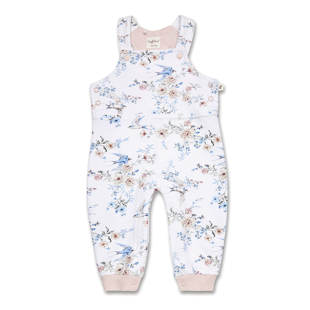 Sweet Swallows Organic Snuggle Overalls - View 2