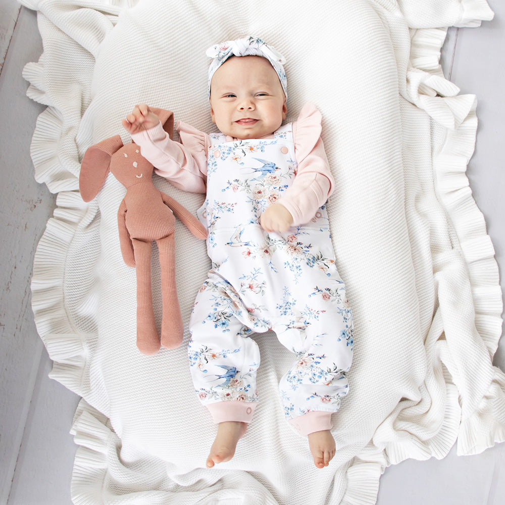 Sweet Swallows Organic Snuggle Overalls - View 7