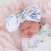 Sweet Swallows Organic Oversized Bow | Snuggle Hunny