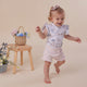 Sweet Swallows Short Sleeve Organic Bodysuit with Frill - Thumbnail 3
