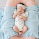 Sweet Swallows Short Sleeve Organic Bodysuit with Frill - Thumbnail 1
