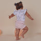 Sweet Swallows Short Sleeve Organic Bodysuit with Frill - Thumbnail 8
