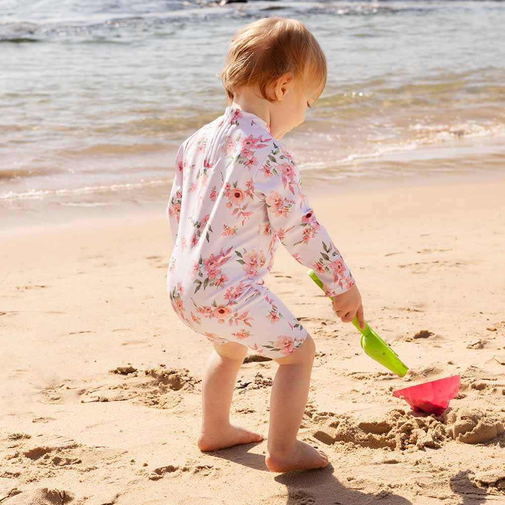 Camille Baby & Toddler Swim Onesie Snuggle Hunny