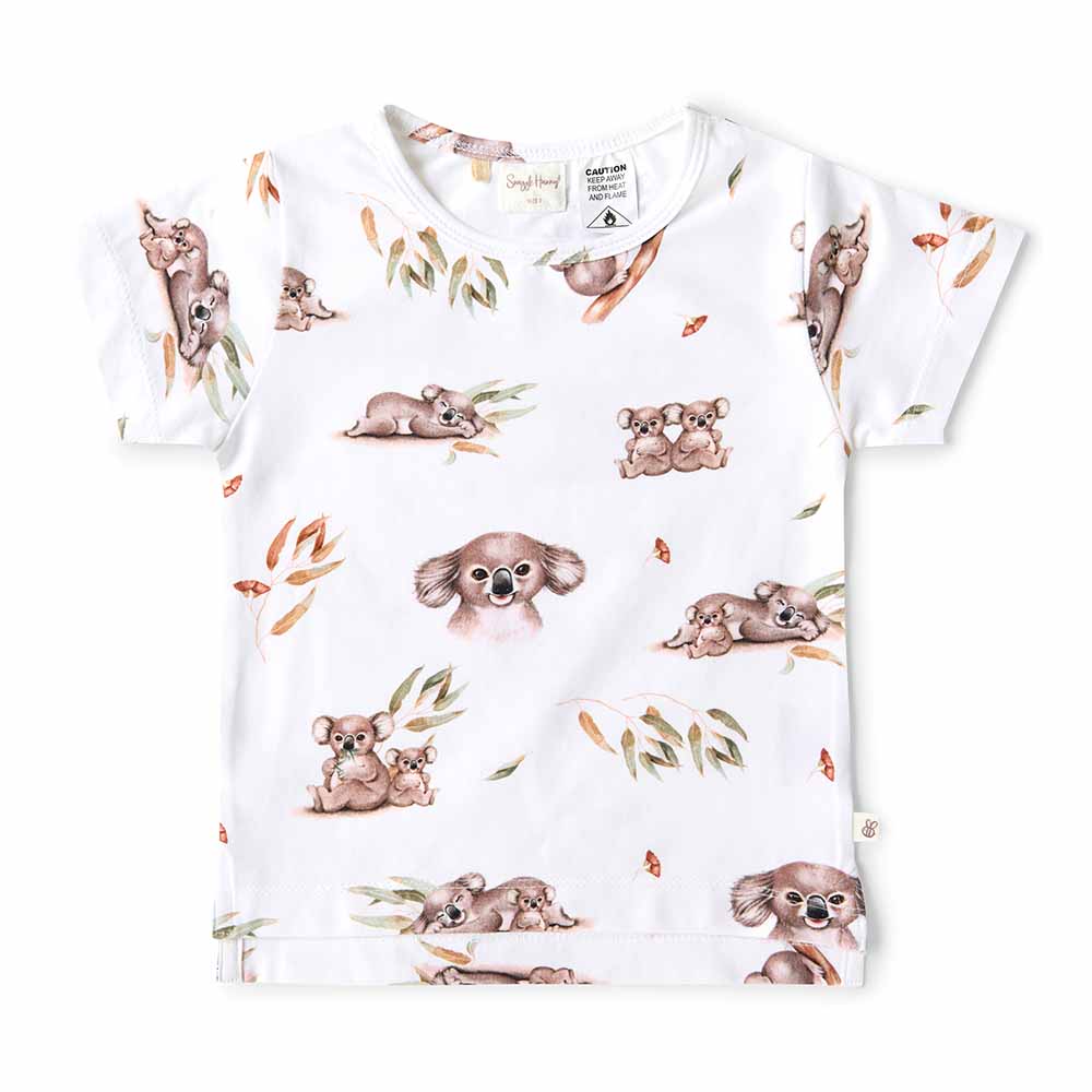 First Impressions Toddler Girls Koala-Print Cotton T-Shirt
