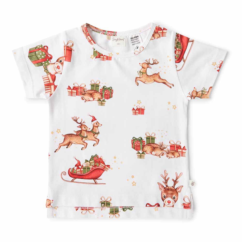 Reindeer Organic T-Shirt - View 2